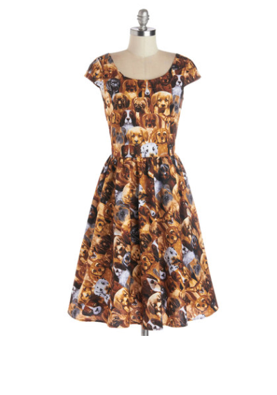 Hooked on a Canine dress by Modcloth